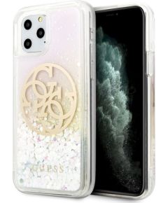 Guess GUHCN58LGIRGP Hard Case Gradient Liquid Glitter Circle Logo Защитный чехол для iPhone 11 Pro Чехлы - альтернативные