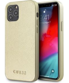 Guess GUHCP12LIGLGO Hardcase Iridescent Защитный чехол для iPhone 12 Pro Max 6,7" / золотой Чехлы - альтернативные