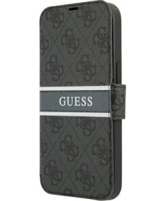 Guess GUBKP13L4GDGR Book 4G Stripe Защитный чехол для iPhone 13 Pro / 13 6,1" / серый Чехлы - альтернативные