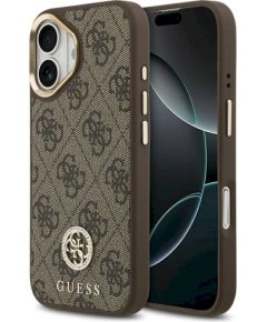 Guess 4G Strass Logo MagSafe Защитный чехол для iPhone 17 / коричневый Чехлы - альтернативные
