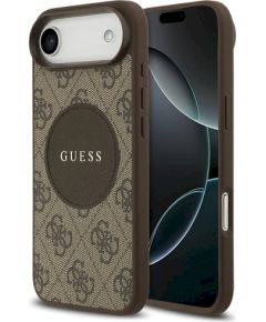 Case Guess 4G Circle Classic Logo MagSafe Защитный чехол для iPhone Air / коричневый Чехлы - альтернативные