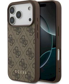 Guess 4G Classic Case Защитный чехол для iPhone 17 Pro / коричневый Чехлы - альтернативные