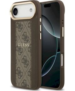 Guess 4G Stripe MagSafe Защитный чехол для iPhone 17 Air / коричневый Чехлы - альтернативные