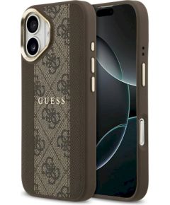 Guess 4G Stripe MagSafe Case Защитный чехол для iPhone 17 / коричневый Чехлы - альтернативные