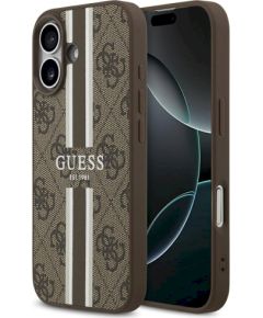 Guess 4G Printed Stripes MagSafe Case Защитный чехол для iPhone 17 / коричневый Чехлы - альтернативные