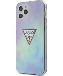 Guess GUHCP12LPCUMCGC02 Tie & Die Collection Защитный чехол для iPhone 12 Pro Max 6,7" / синий Чехлы - альтернативные