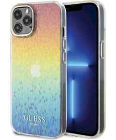 Guess GUHCP12MHDECMI IML Faceted Mirror Disco Iridescent Защитный чехол для iPhone 12/12 Pro 6.1" Чехлы - альтернативные