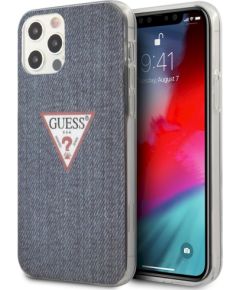 Guess GUHCP12LPCUJULDB Jeans Collection Защитный чехол для iPhone 12 Pro Max 6,7" / тёмно-синий Чехлы - альтернативные