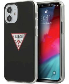 Guess GUHCP12SPCUCTLBK Triangle Collection Защитный чехол для iPhone 12 mini 5,4" / чёрный Чехлы - альтернативные
