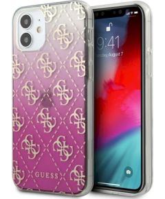 Guess GUHCP12SPCU4GGPI Hardcase 4G Gradient Защитный чехол для iPhone 12 mini 5,4" / розовый Чехлы - альтернативные