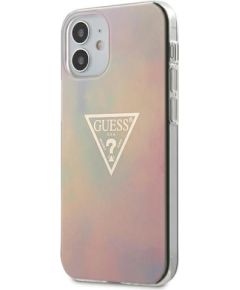 Guess GUHCP12SPCUMCGG01 Tie & Die Collection Защитный чехол для iPhone 12 mini 5,4" / розовый Чехлы - альтернативные