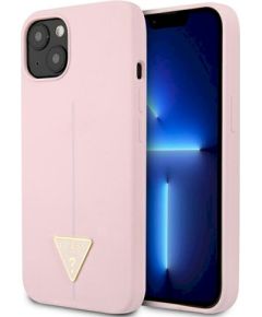 Guess GUHCP13SSLTGU Silicone Triangle Hardcase Защитный чехол для iPhone 13 mini 5,4" / фиолетовый Чехлы - альтернативные