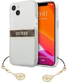 Guess GUHCP13SKB4GBR Защитный чехол для iPhone 13 mini 5,4" / коричневый Чехлы - альтернативные