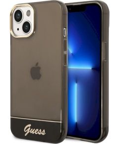 Guess GUHCP14MHGCOK Hardcase Translucent Защитный чехол для iPhone 14 Plus / 15 Plus 6.7" / чёрный Чехлы - альтернативные