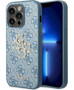 Guess GUHCP14L4GMGBL Hardcase 4G Big Metal Logo Защитный чехол для iPhone 14 Pro 6,1" / синий Чехлы - альтернативные