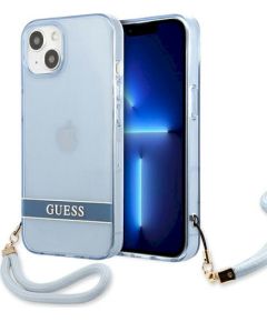 Guess GUHCP13SHTSGSB Защитный чехол для iPhone 13 mini 5,4" / синий Чехлы - альтернативные