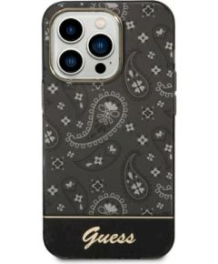 Guess GUHCP14XHGBNHK Hardcase Bandana Paisley Защитный чехол для iPhone 14 Pro Max 6,7" / чёрный Чехлы - альтернативные