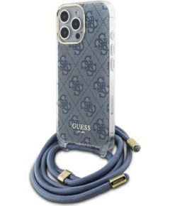 Guess GUHCP16LHC4SEB Защитный чехол для iPhone 16 Pro 6.3" / синий Чехлы - альтернативные