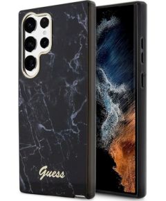 Guess GUHCS23LPCUMAK Marble Hardcase Защитный чехол для S23 Ultra S918 / чёрный Чехлы - альтернативные