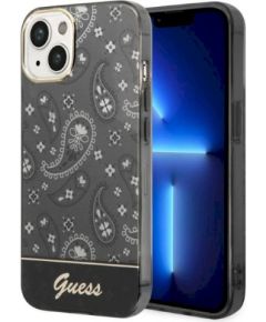 Guess GUHCP14SHGBNHK Bandana Paisley Защитный чехол для iPhone 14/15/13 6.1" / чёрный Чехлы - альтернативные