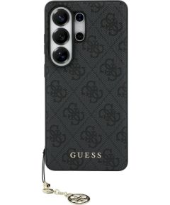 Guess 4G Classic Logo Charm MagSafe Защитный чехол для Samsung Galaxy S26 Ultra / чёрный Чехлы - альтернативные