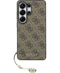 Guess 4G Classic Logo Charm MagSafe Защитный чехол для Samsung Galaxy S26 Ultra / коричневый Чехлы - альтернативные