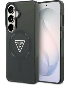Case Guess IML Gradient Triangle MagSafe Защитный чехол для Samsung Galaxy S26 / чёрный Чехлы - альтернативные