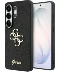 Case Guess Fixed Glitter Big 4G Metal Logo Защитный чехол для Samsung Galaxy S26 Ultra / чёрный Чехлы - альтернативные