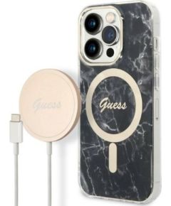 Guess Set GUBPP14LHMEACSK Защитный чехол для iPhone 14 Pro 6,1" / чёрный Чехлы - альтернативные
