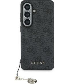 Guess 4G Classic Logo Charm MagSafe Защитный чехол для Samsung Galaxy S26 / чёрный Чехлы - альтернативные