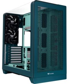 Thermaltake View 390 Air (teal, tempered glass) Корпуса