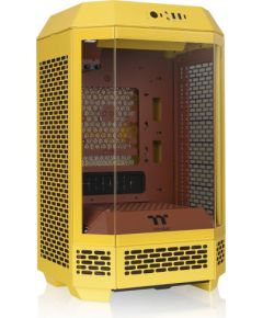 Thermaltake The Tower 250, tower case yellow, tempered glass Datoru korpusi