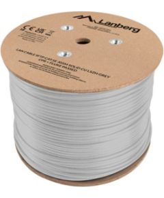 LANBERG LAN CABLE SFTP CAT.5E 305M SOLID CU LSZH GREY CPR + FLUKE PASSED Dažādi vadi