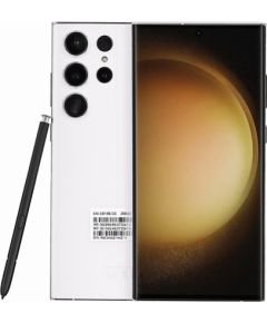 Samsung Galaxy S23 Ultra S918B DS 8/256 GB Weiß (REMADE) 2Y Remade / Refurbished Mobilie telefoni