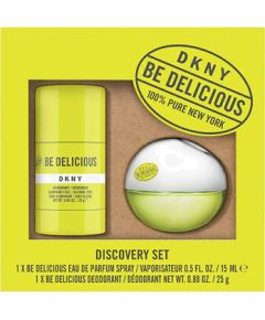DKNY Be Delicious Dárková sada EDP 15 ml a deostick 25 g 15ml Sieviešu Smaržas