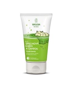 Weleda 2 in 1 Shower Cream and Shampoo Cheerful lime 150 ml 150ml Smaržas - NESAKĀRTOTS