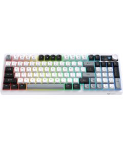 Onikuma MT902 2.4G Gaming Keyboard (Black and White) Klaviatūras