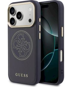 Guess Perforated 4G MagSafe Case Защитный чехол для iPhone 17 Pro / синий Чехлы - альтернативные