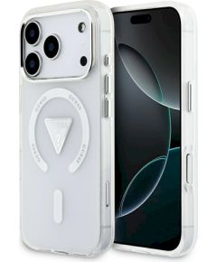 Case Guess IML Gradient Triangle Logo MagSafe Защитный чехол для iPhone 17 Pro / прозрачный Чехлы - альтернативные