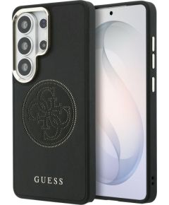 Case Guess Perforated Logo MagSafe Защитный чехол для Samsung Galaxy S26 Ultra / чёрный Чехлы - альтернативные