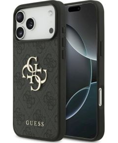 Guess 4G Big Logo Case Защитный чехол для iPhone 17 Pro Max / чёрный Чехлы - альтернативные