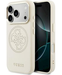 Guess Perforated 4G MagSafe Защитный чехол для iPhone 17 Pro Max / бежевый Чехлы - альтернативные
