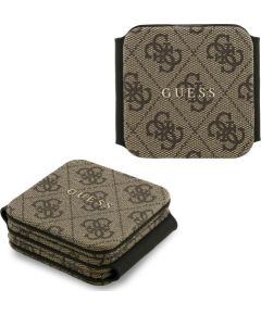 Guess wireless charger 3-in-1 4G Беспроводное зарядное устройство / коричневый Bezvadu telefonu lādētāji