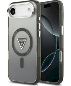 Case Guess IML Gradient Triangle Logo MagSafe Защитный чехол для iPhone Air / чёрный Чехлы - альтернативные