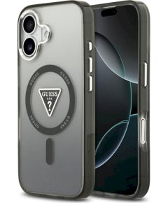 Case Guess IML Gradient Triangle Logo MagSafe Защитный чехол для iPhone 17 / чёрный Чехлы - альтернативные