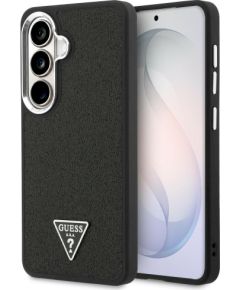 Guess Fixed Glitter Triangle MagSafe Защитный чехол для Samsung Galaxy S26 Plus / чёрный Чехлы - альтернативные