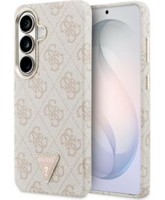 Guess 4G Triangle Logo MagSafe Защитный чехол для Samsung Galaxy S26 / розовый Чехлы - альтернативные