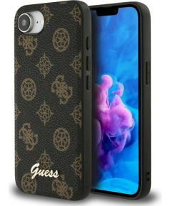 Guess Peony Script Logo MagSafe Защитный чехол для iPhone 16e / 17e / чёрный Чехлы - альтернативные