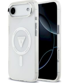Case Guess IML Gradient Triangle Logo MagSafe Защитный чехол для iPhone Air / прозрачный Чехлы - альтернативные