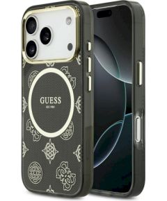 Case Guess IML Peony Dot MagSafe Защитный чехол для iPhone 17 Pro / чёрный Чехлы - альтернативные